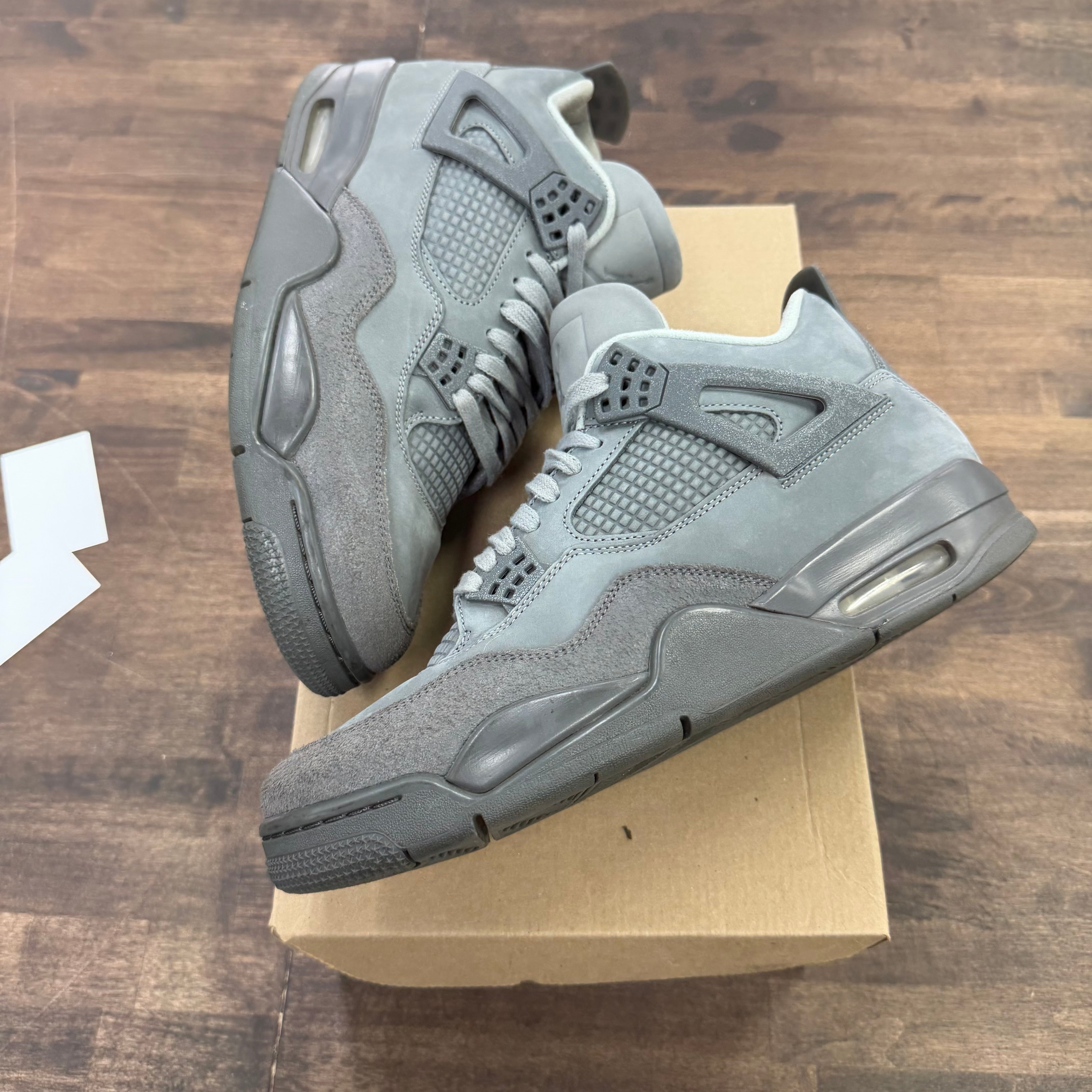 Jordan 4 Retro SE Wet Cement (USED, No Box) Size 10.5 (Pre-Owned) - Image 1