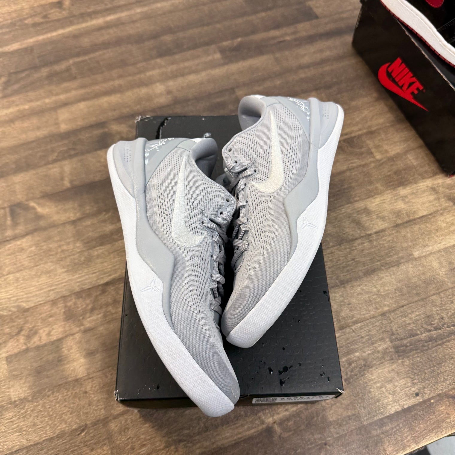 Nike Kobe 8 Protro Wolf Grey (US 8) (USED)