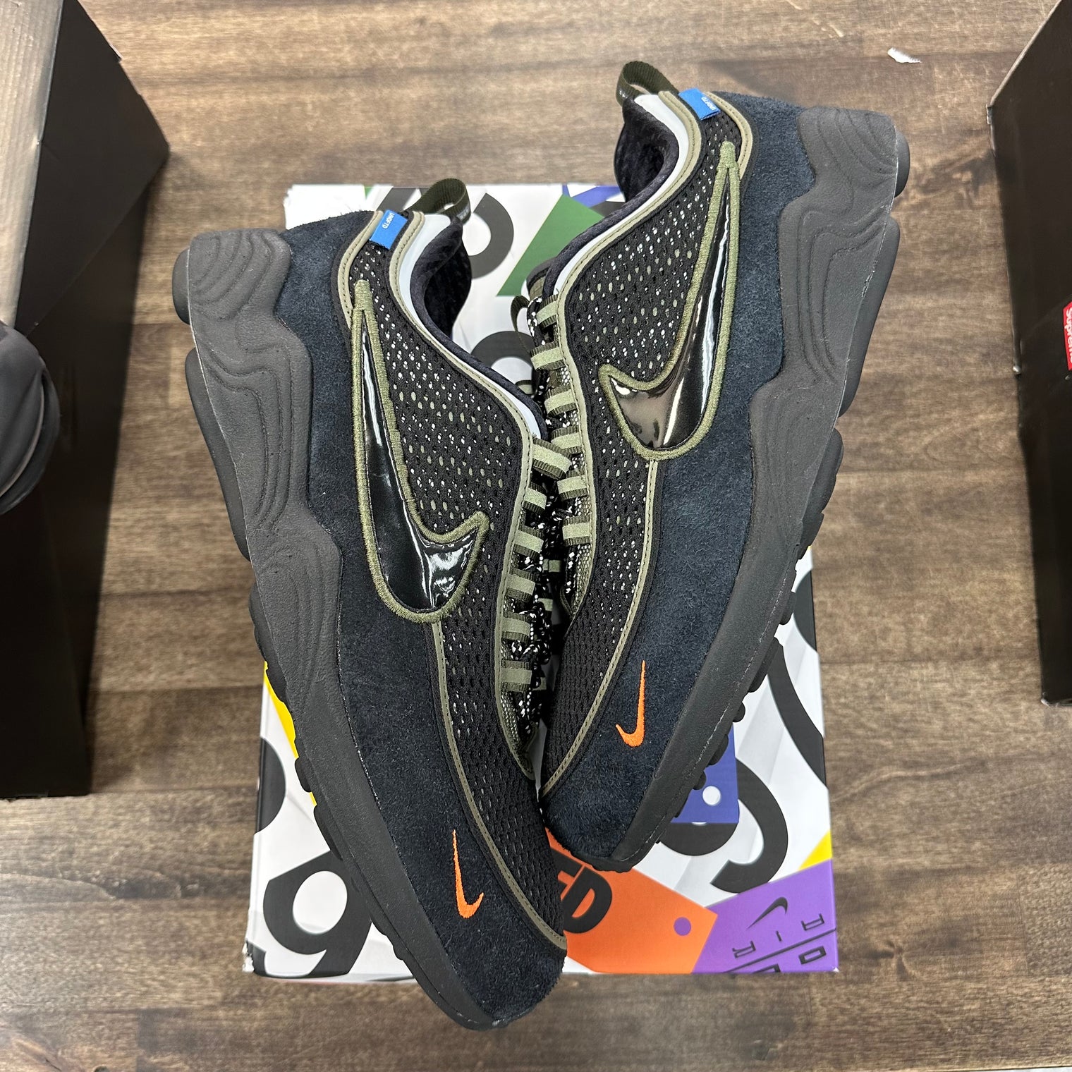 Undefeated Cargo Khaki Nike Air Zoom Spiridon (USED)