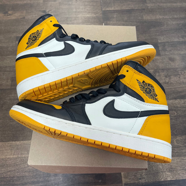 Taxi Yellow Toe Jordan 1 High (USED, No Box)