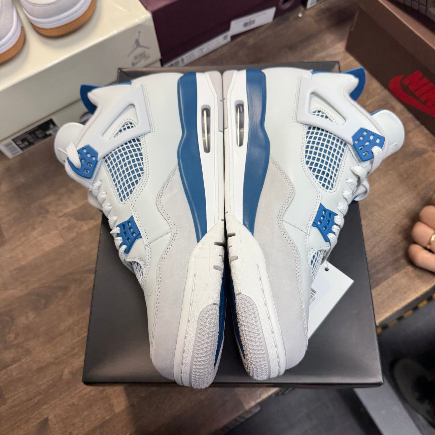 Military Blue Jordan 4 Retro (USED)