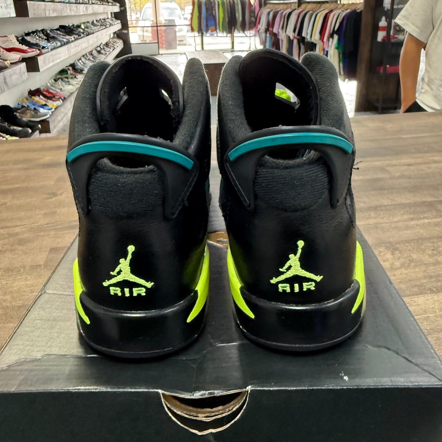 Turbo Green Jordan 6 Retro (GS) (USED, Replacement Box)