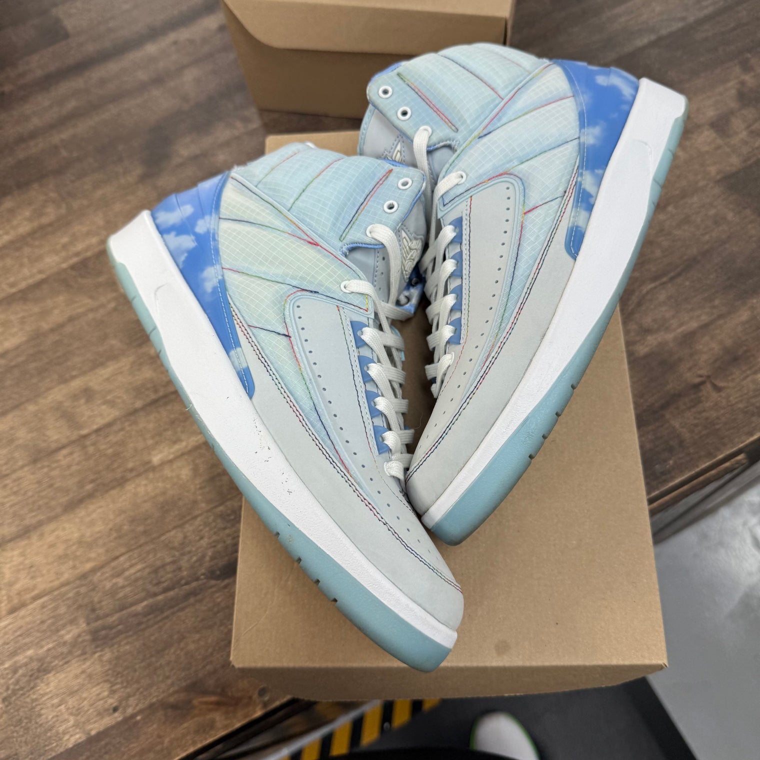 J Balvin Jordan 2 Retro (USED, No Box)