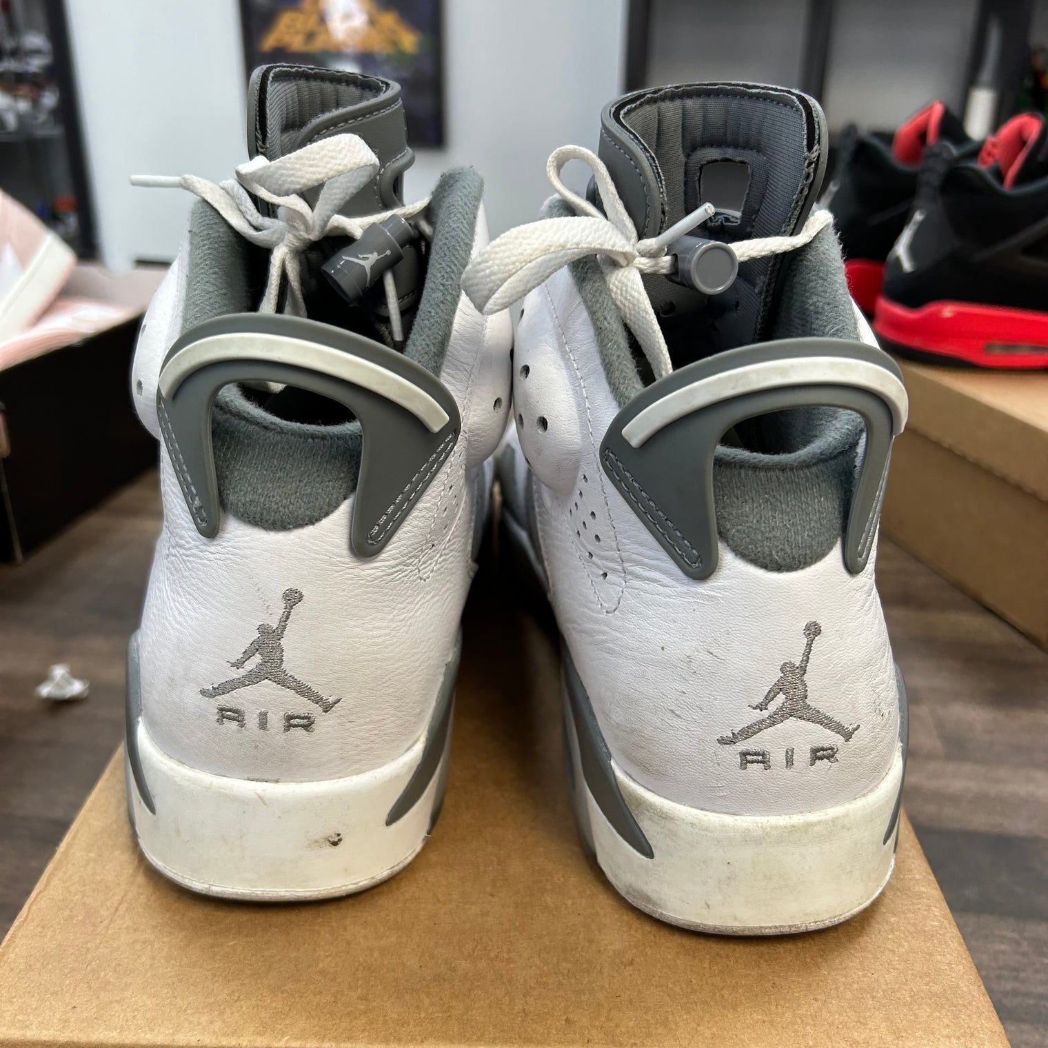 Cool Grey Jordan 6 Retro (USED, No Box)