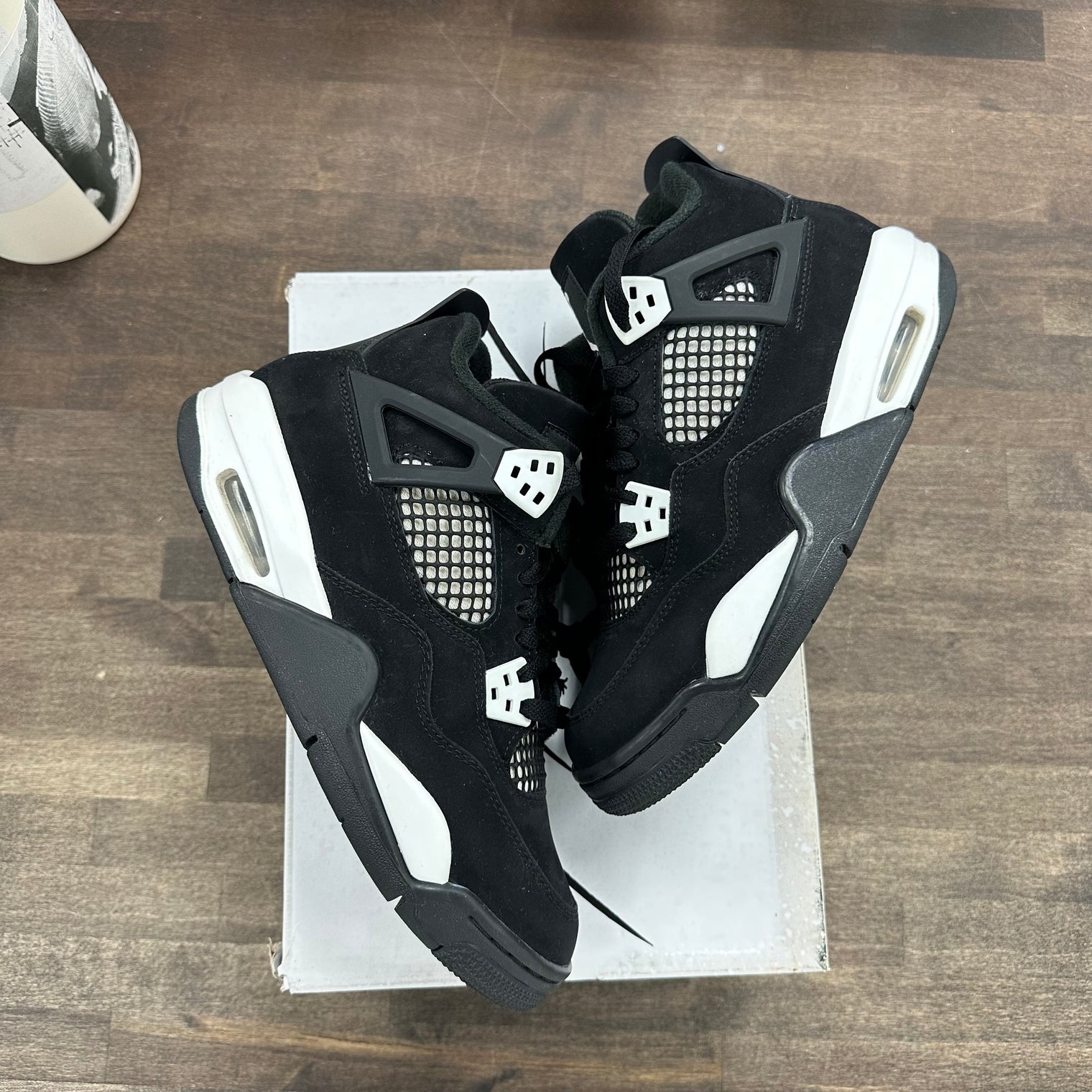 Jordan 4 Retro White Thunder (US 7Y) (USED)