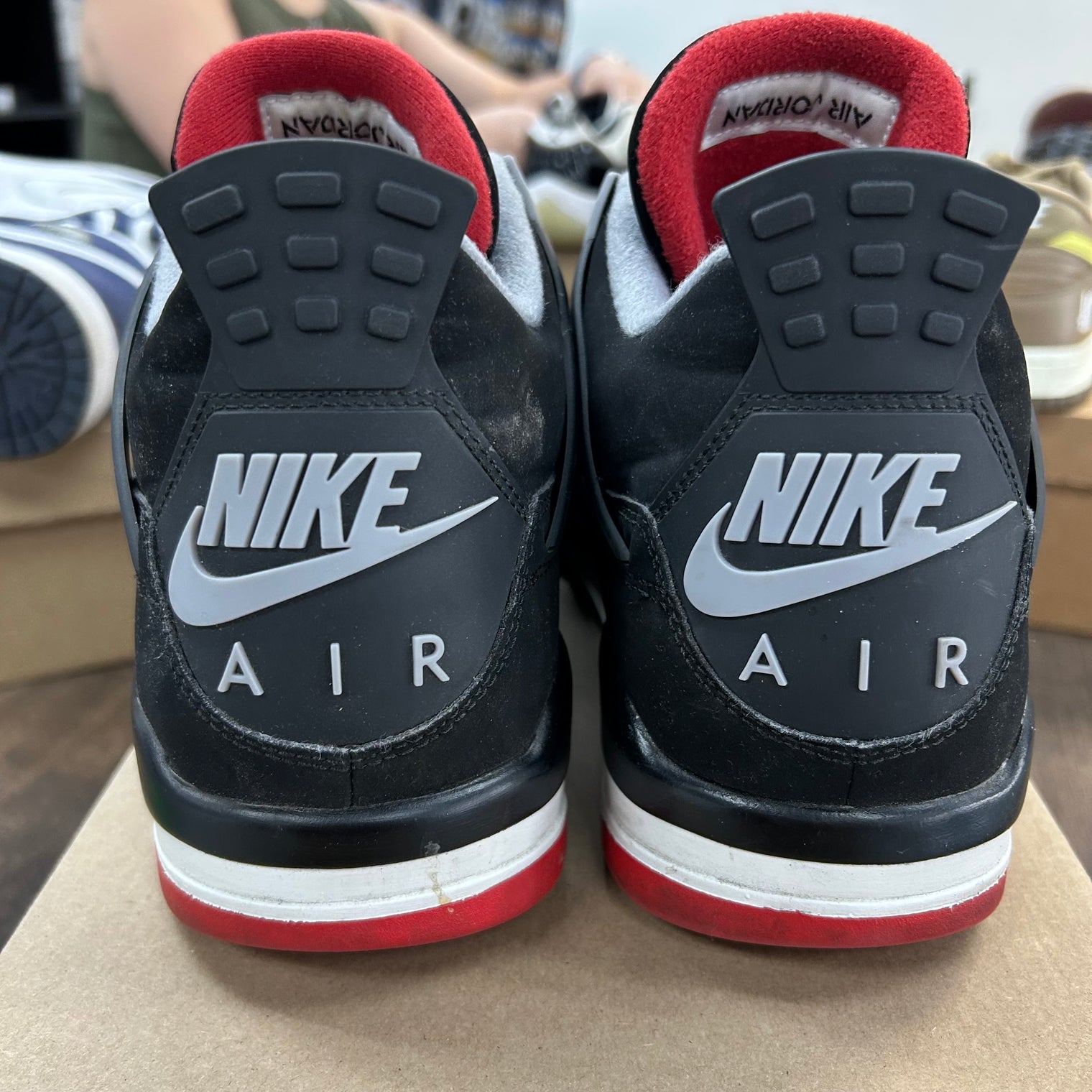 Bred Jordan 4 (2019) (USED, No Box)