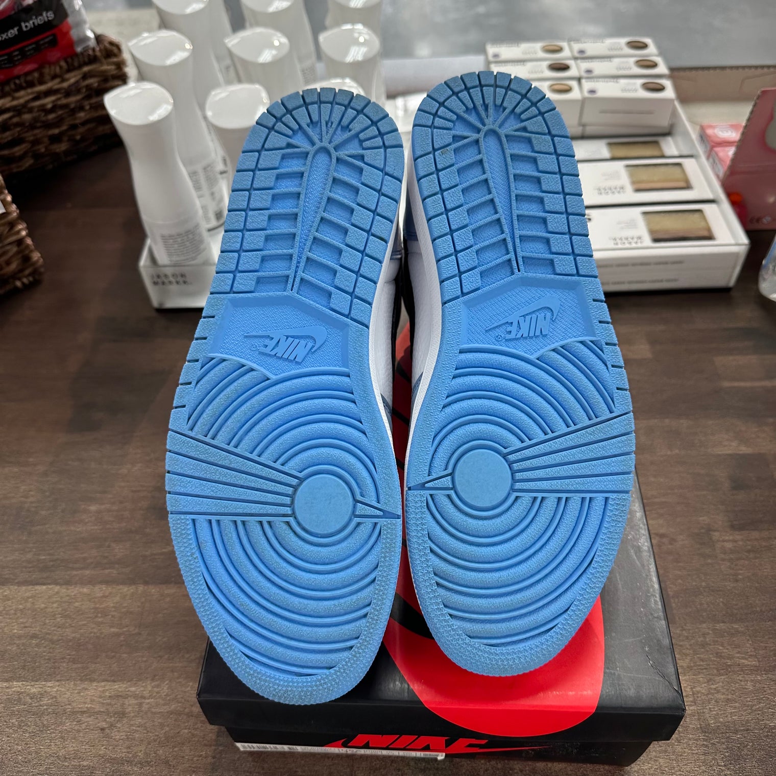 University Blue Jordan 1 High (USED)