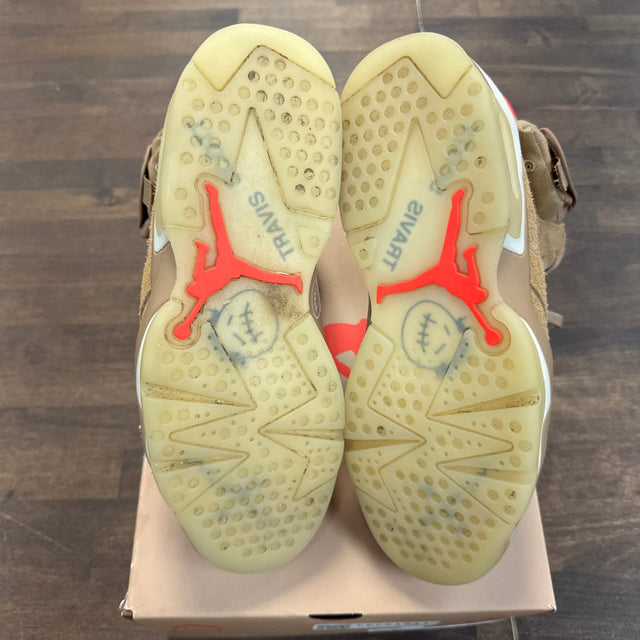 Travis Scott British Khaki Jordan 6 Retro (USED)