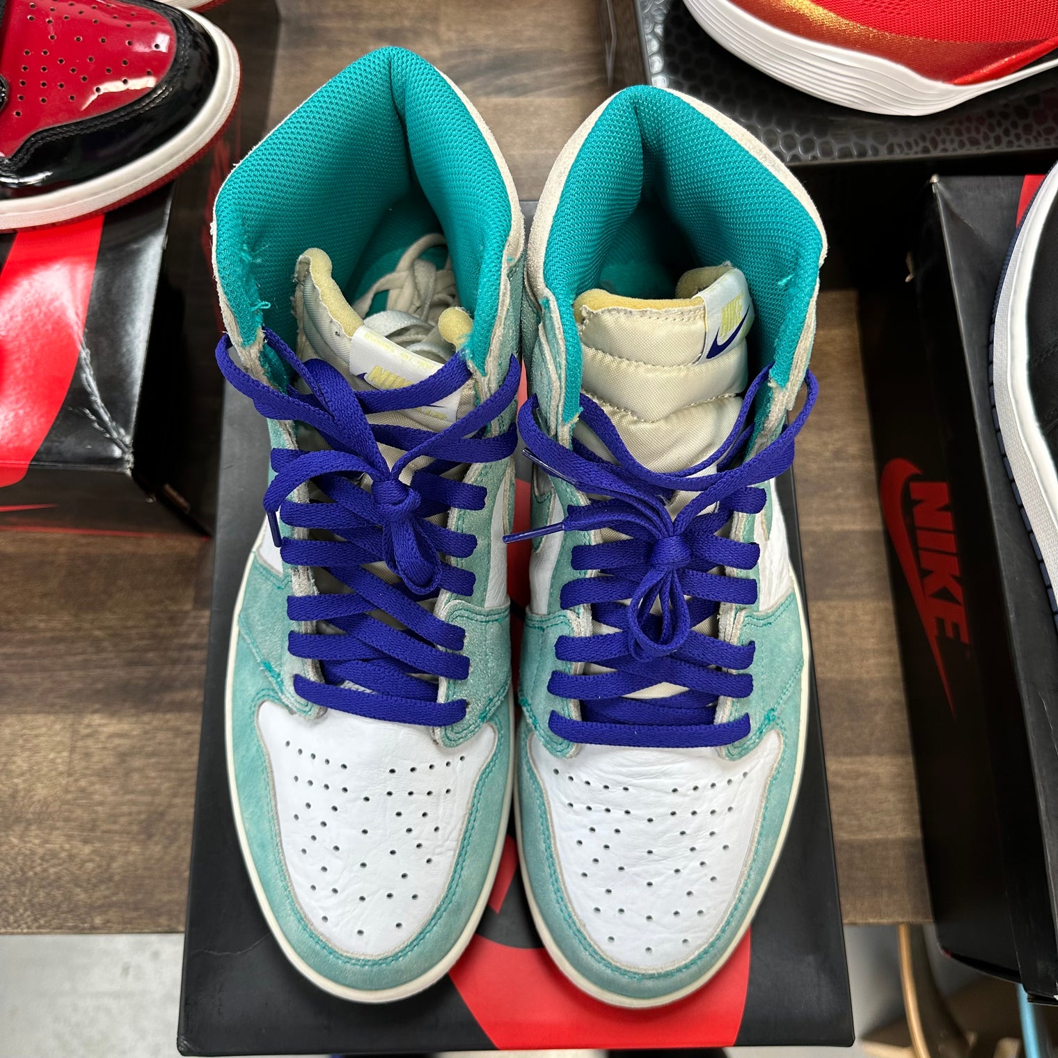 Turbo Green Jordan 1 High (USED)