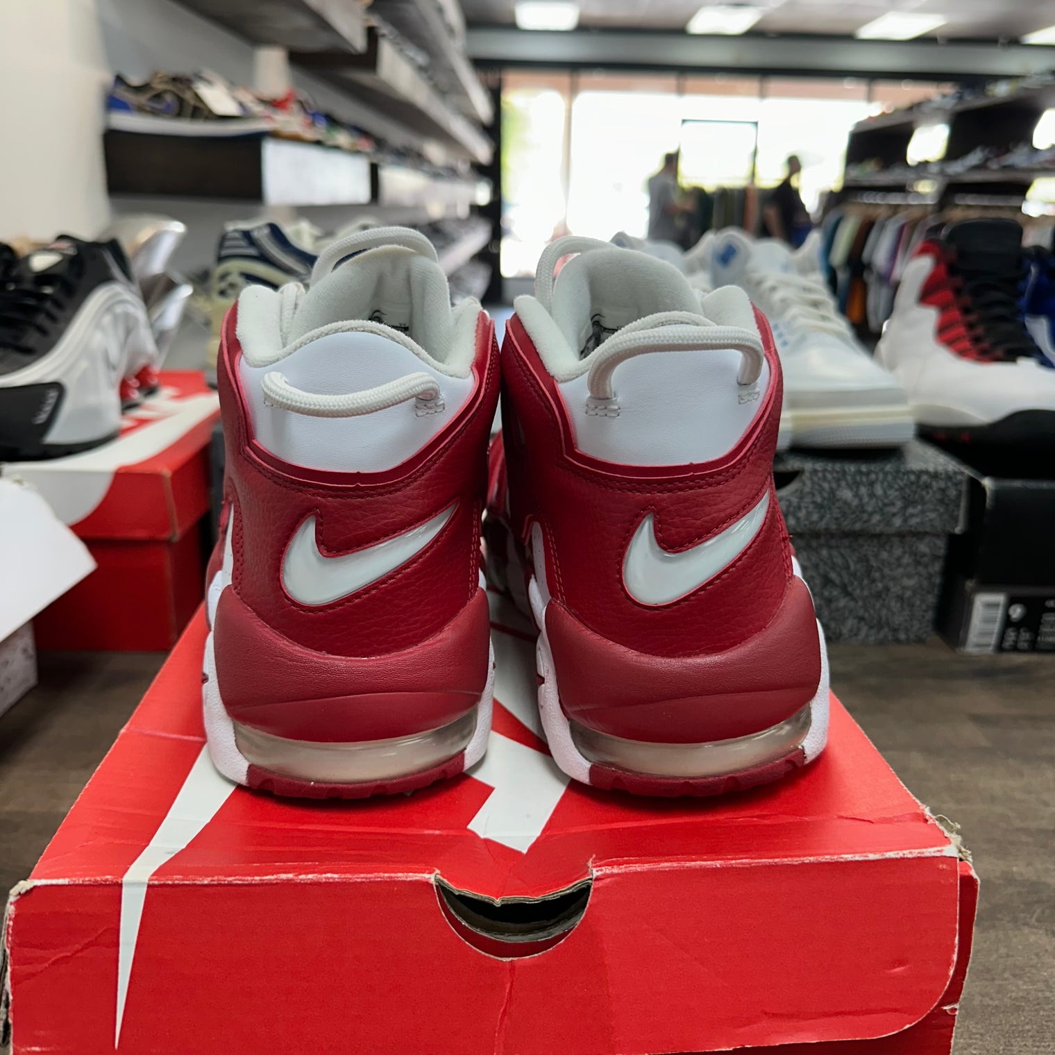 Varsity Red Nike Uptempo (Used)