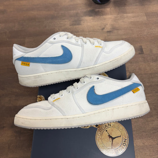 Union White Canvas Jordan 1 Retro AJKO Low SP (USED)