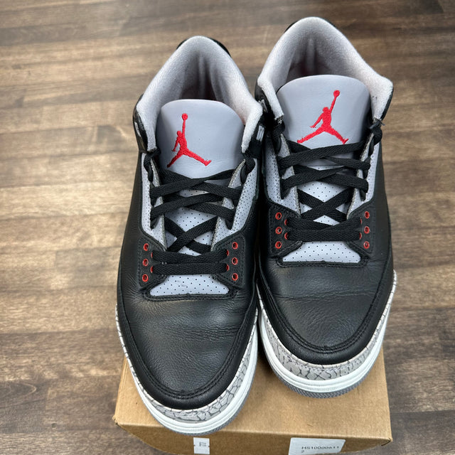 Black Cement Jordan 3 (2024) (USED,No Box)