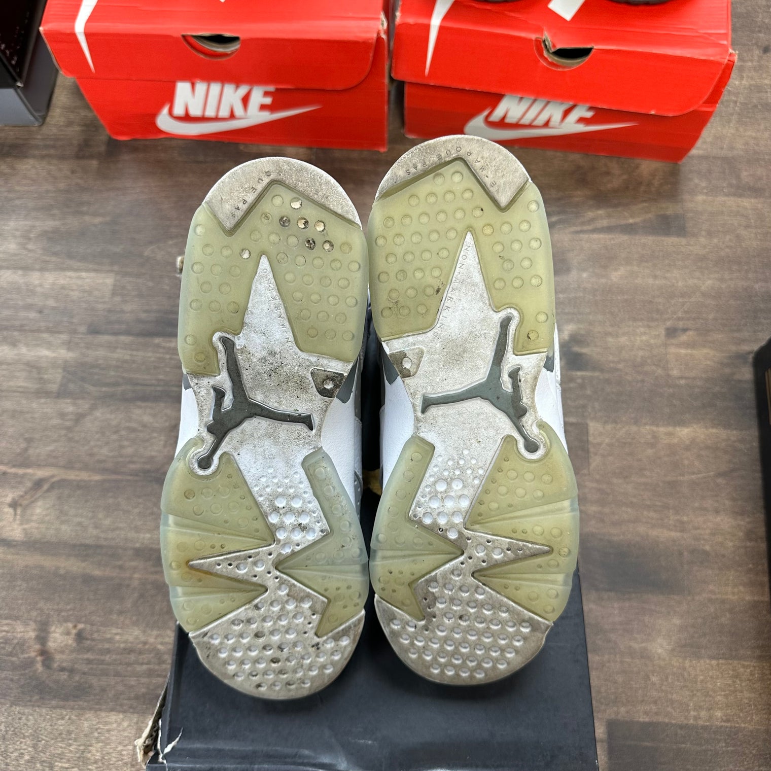 (GS) Cool Grey Jordan 6 Retro (USED)