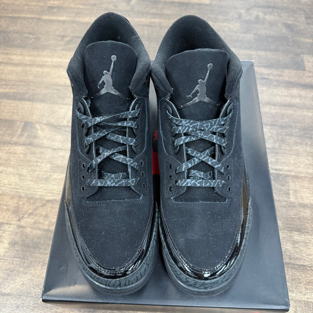 Black Cat Jordan 3 (USED)
