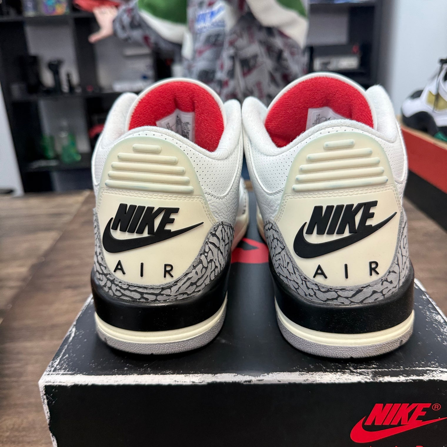 White Cement Reimagined Jordan 3 Retro (USED)