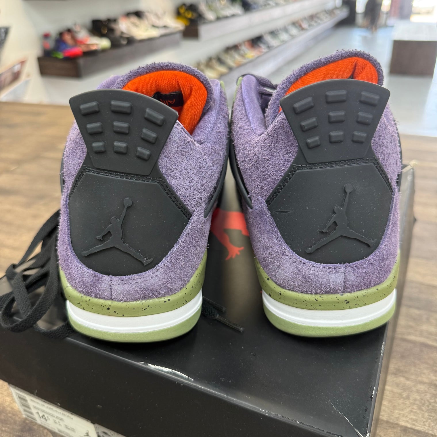 Canyon Purple Jordan 4 (W) (USED)