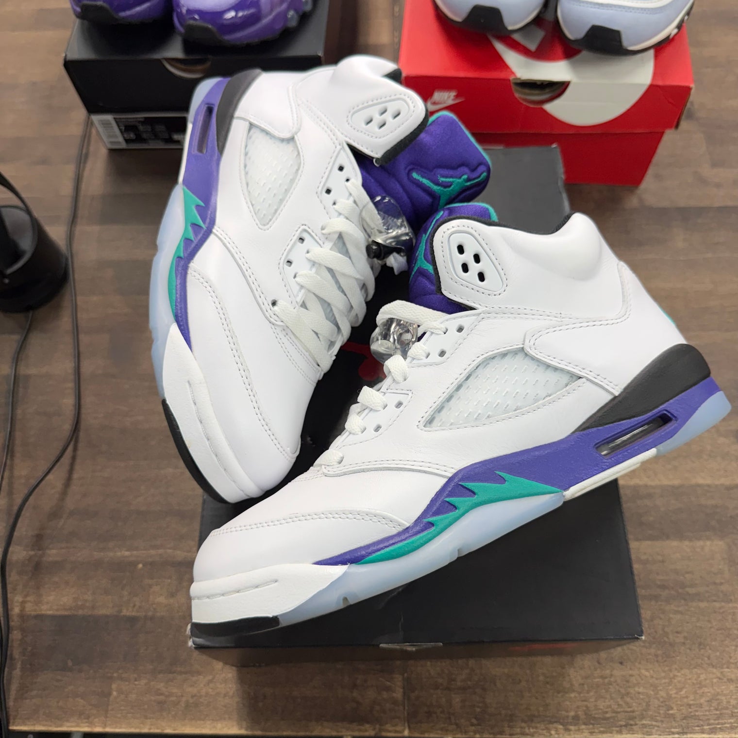 Jordan 5 Retro Grape (2025) (GS) (USED)