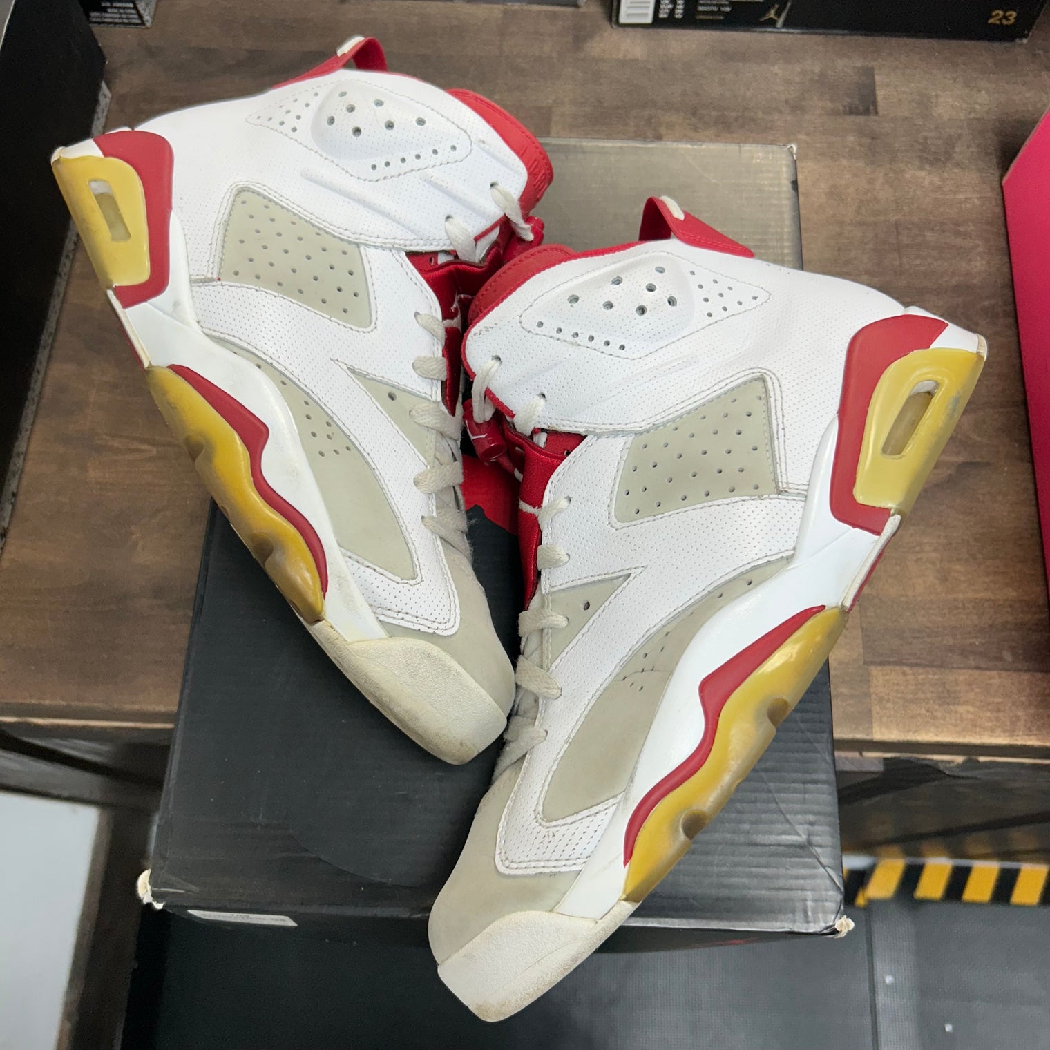 Alternate Hare Jordan 6 Retro (USED)