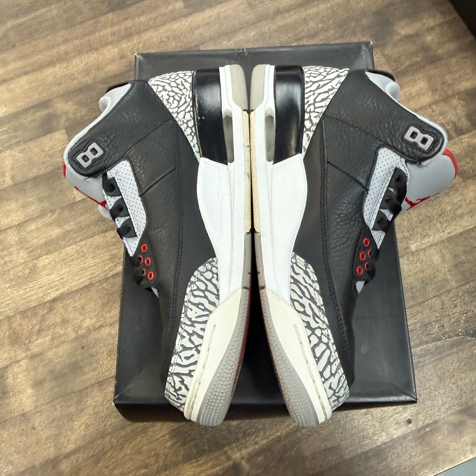 Black Cement Jordan 3 Retro (2018) (USED)