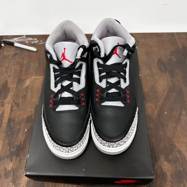 Black Cement Jordan 3 (GS) (USED)