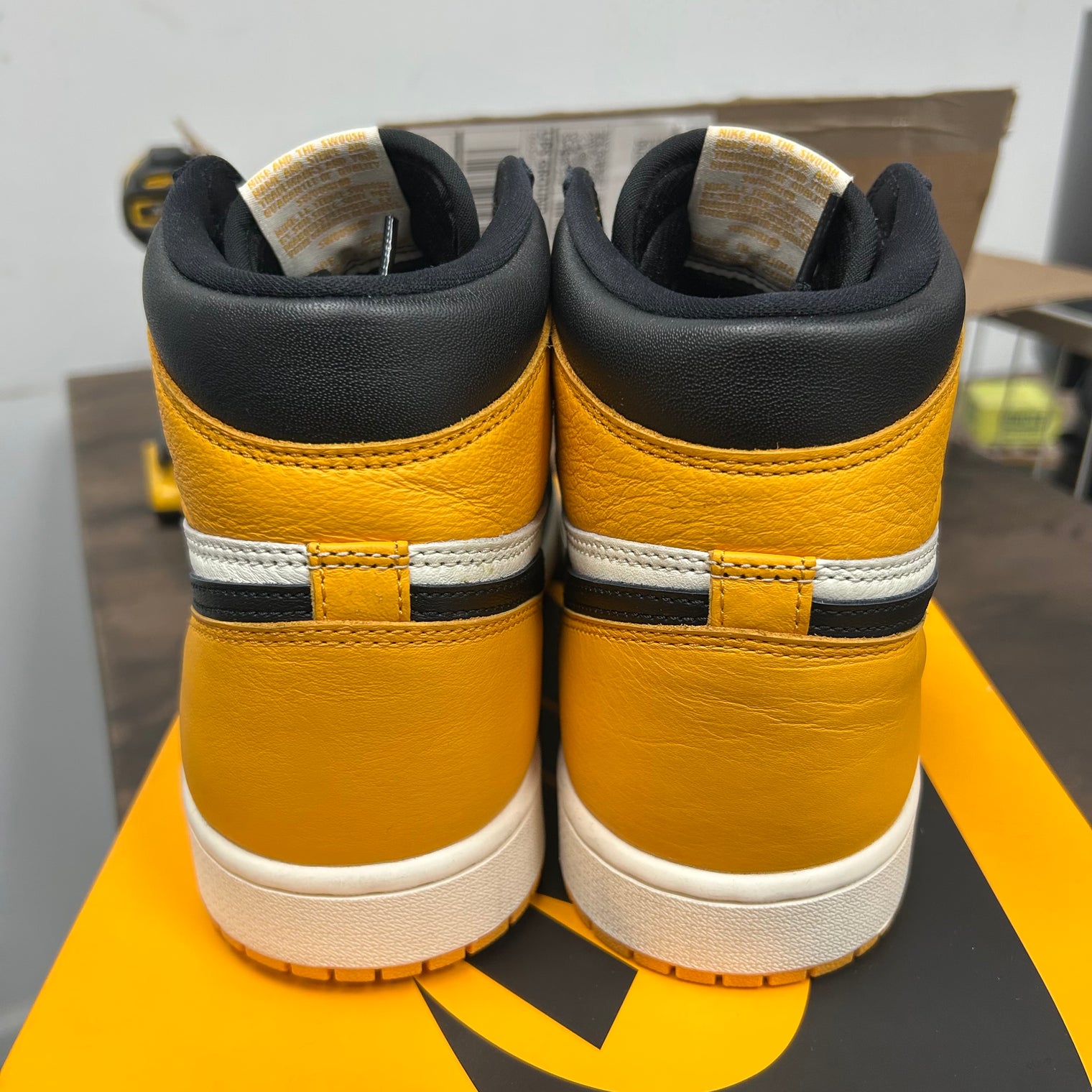 Yellow Toe Jordan 1 High (USED)