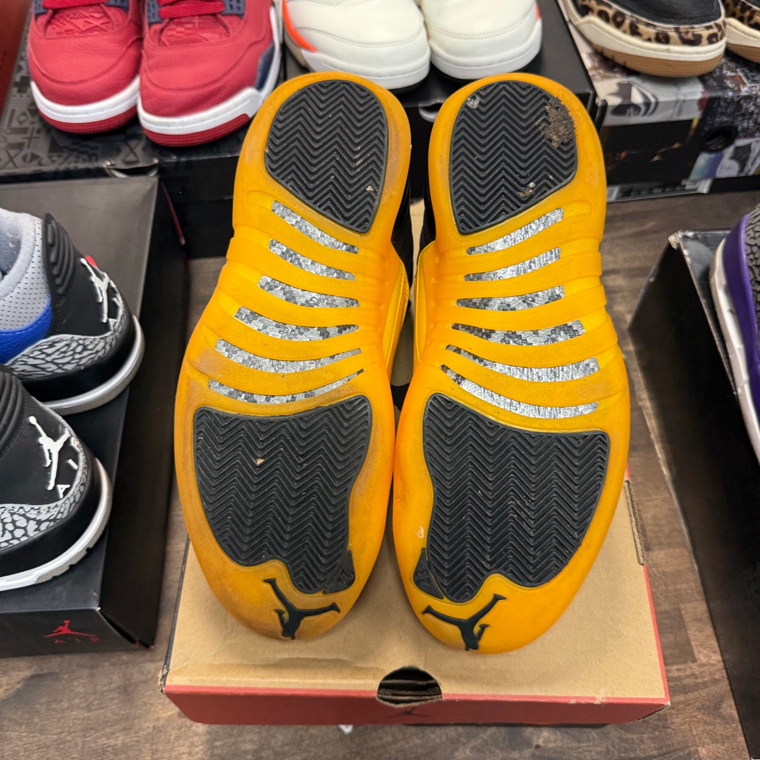 University Gold Jordan 12 Retro (USED)