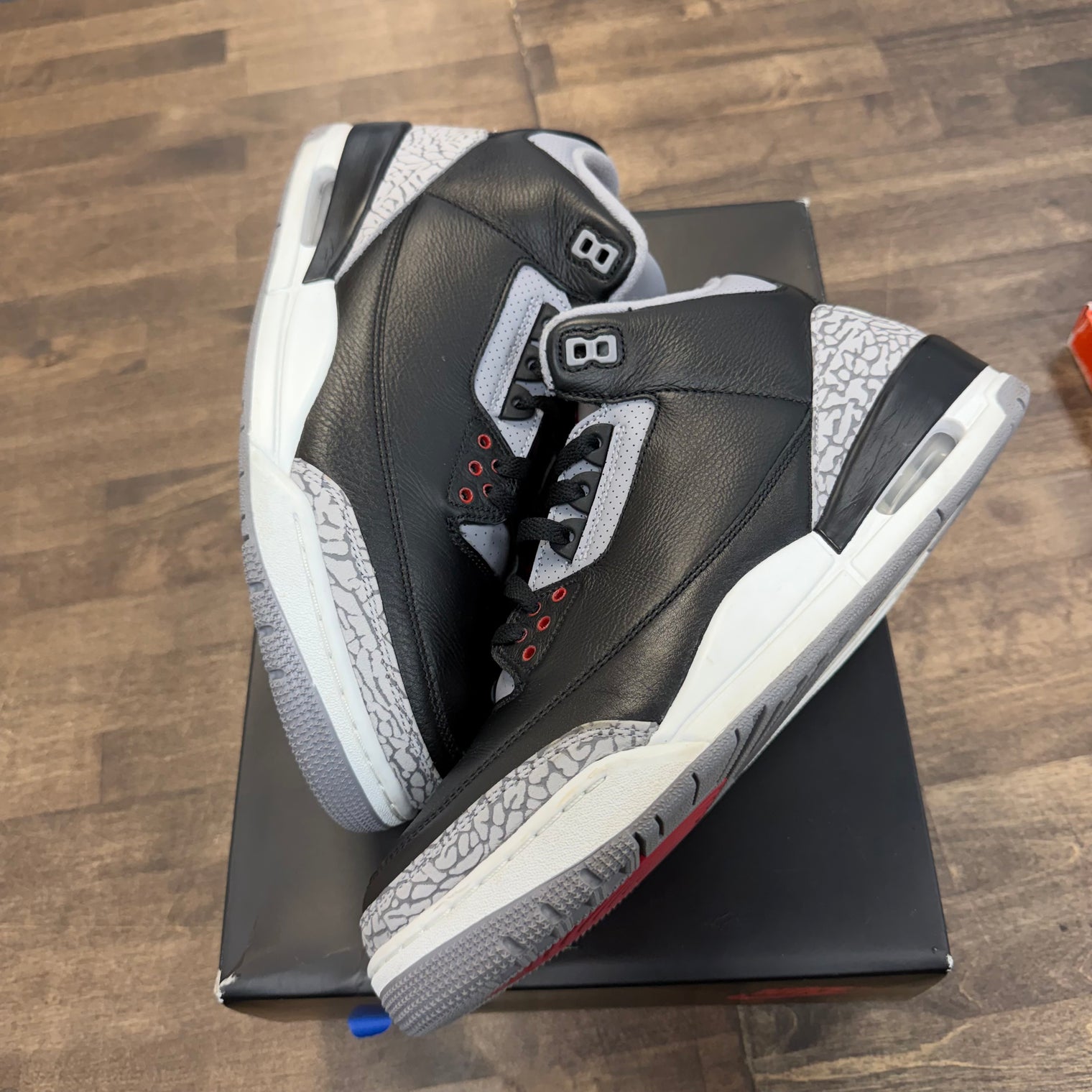 Black Cement Jordan 3 (2024) (USED)
