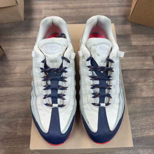 Nike Air Max 95 Midnight Navy Pure Platinum (W) (USED, No Box)