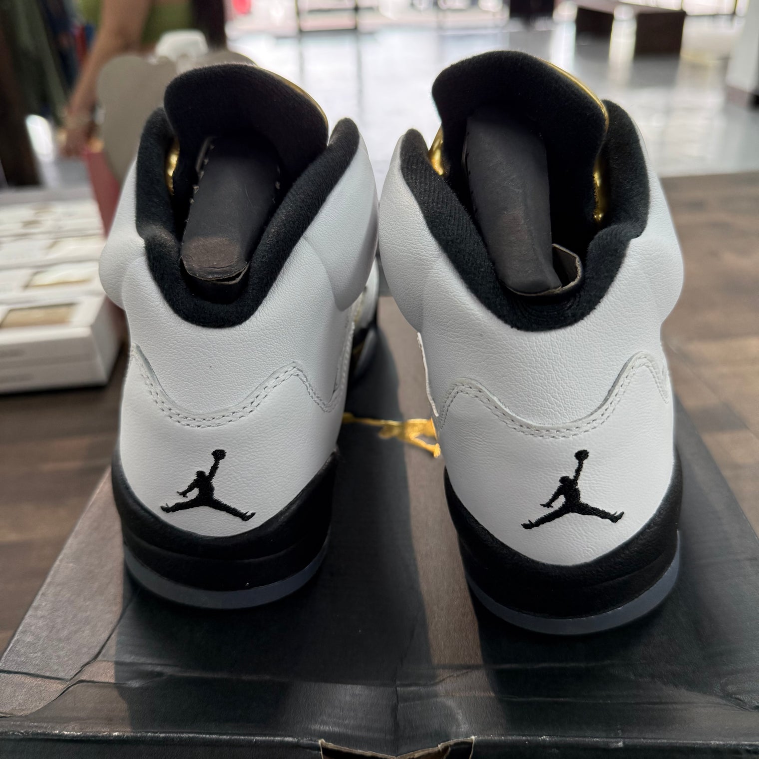 (GS) Olympic Gold Metal Jordan 5