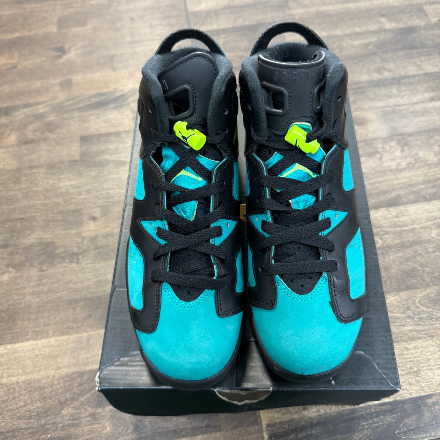 Turbo Green Jordan 6 Retro (GS) (USED, Replacement Box)