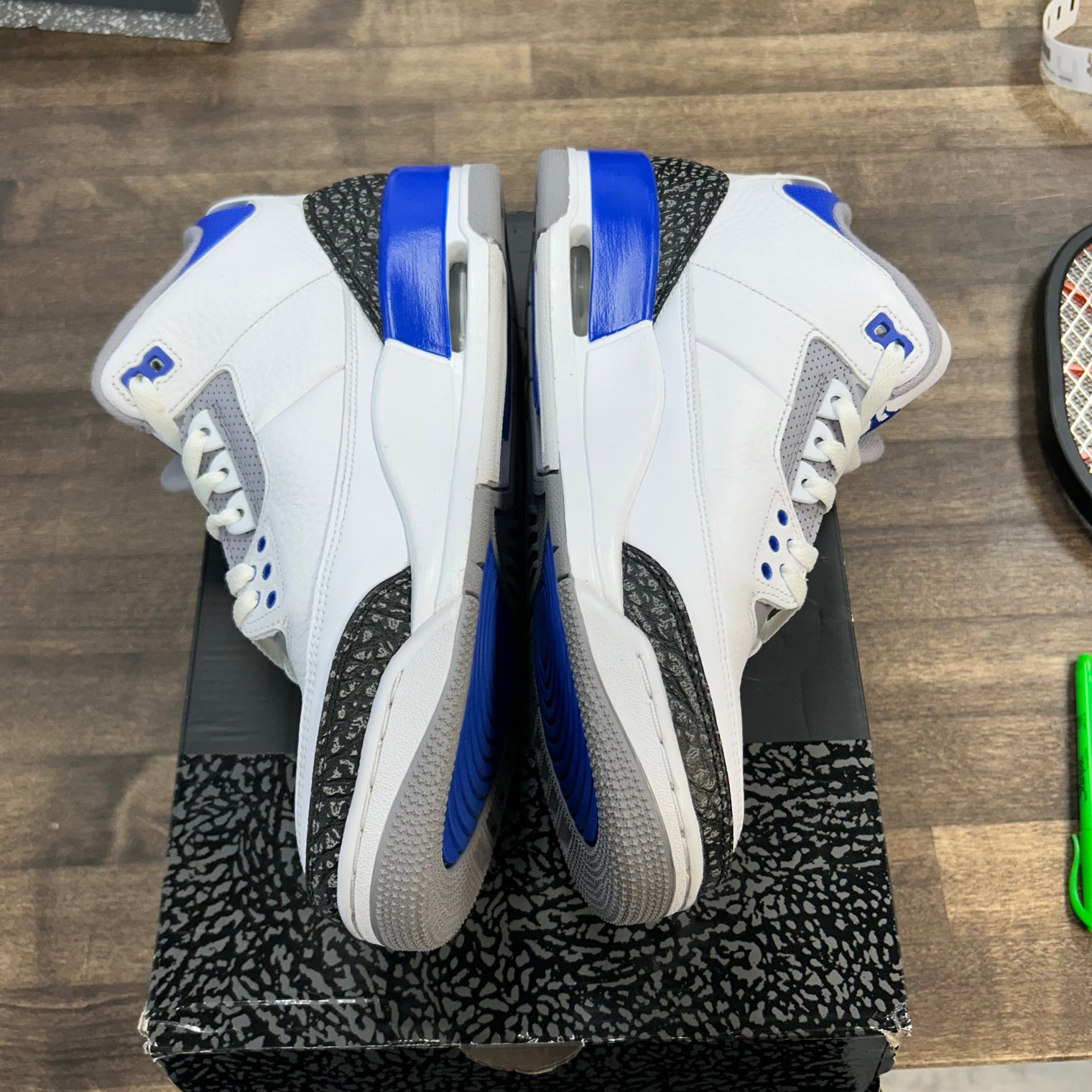 Racer Blue Jordan 3 Retro (USED)