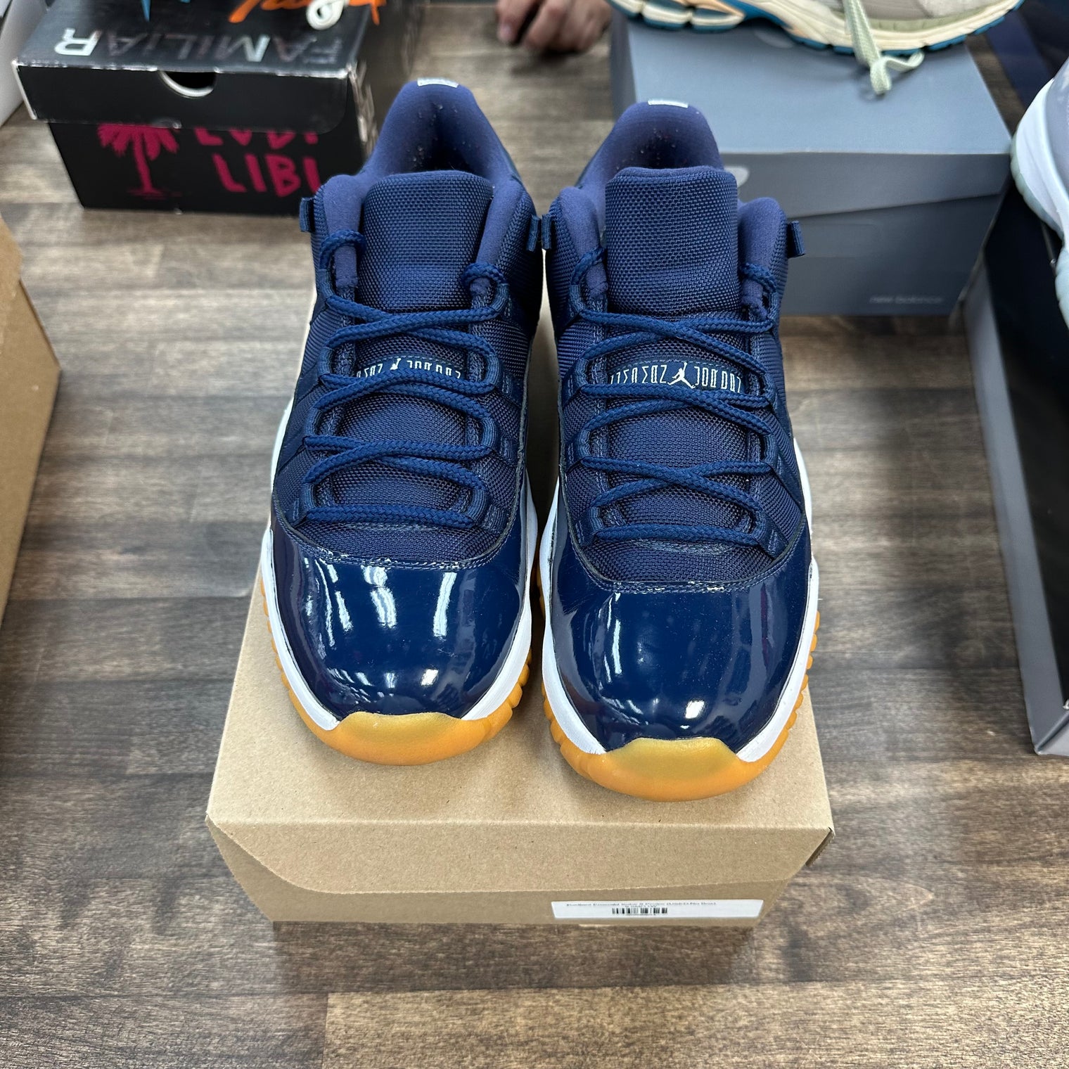 Midnight Navy Jordan 11 Low (USED, No Box)