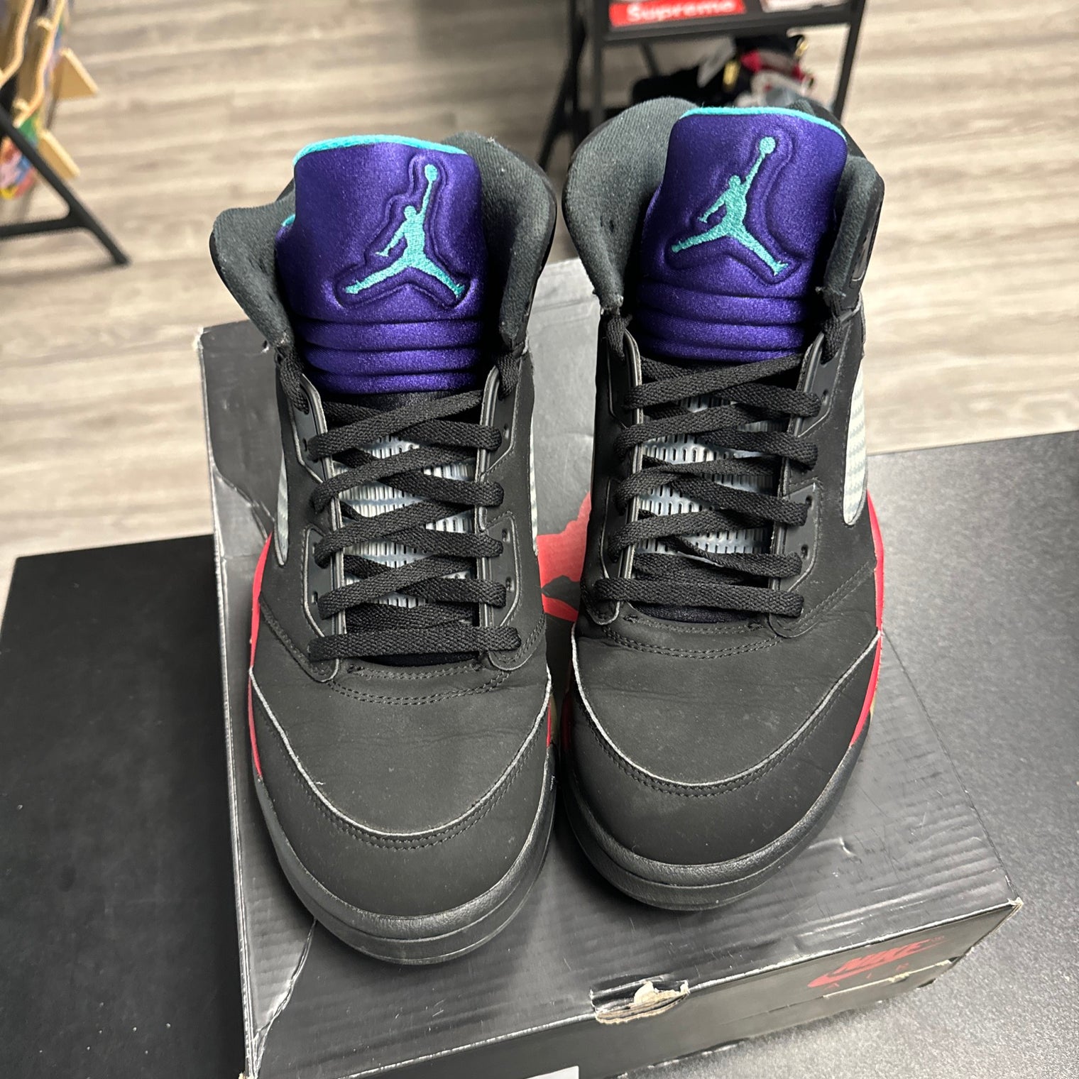 Jordan 5 Retro Top 3 (USED,Replacement laces)