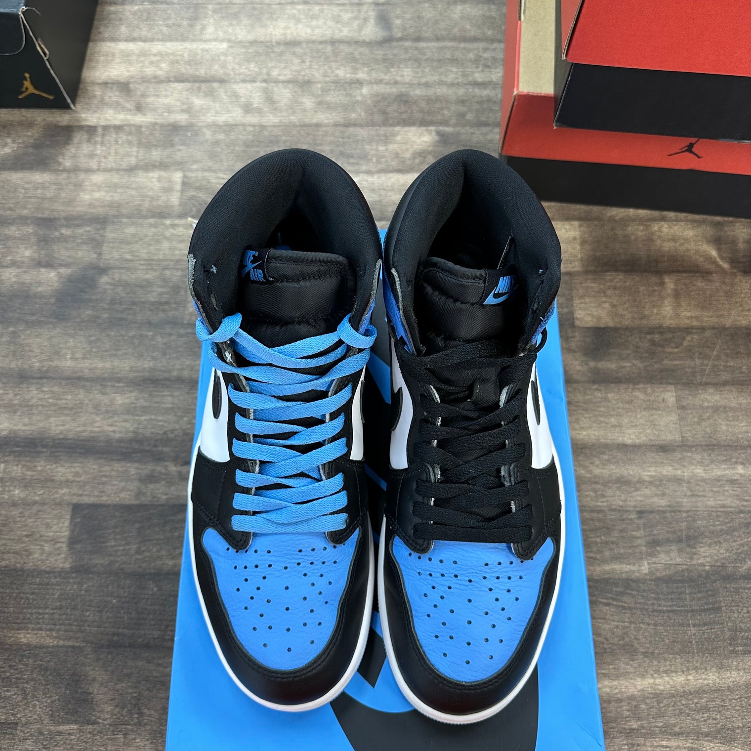 UNC Toe Jordan 1 High OG (USED)