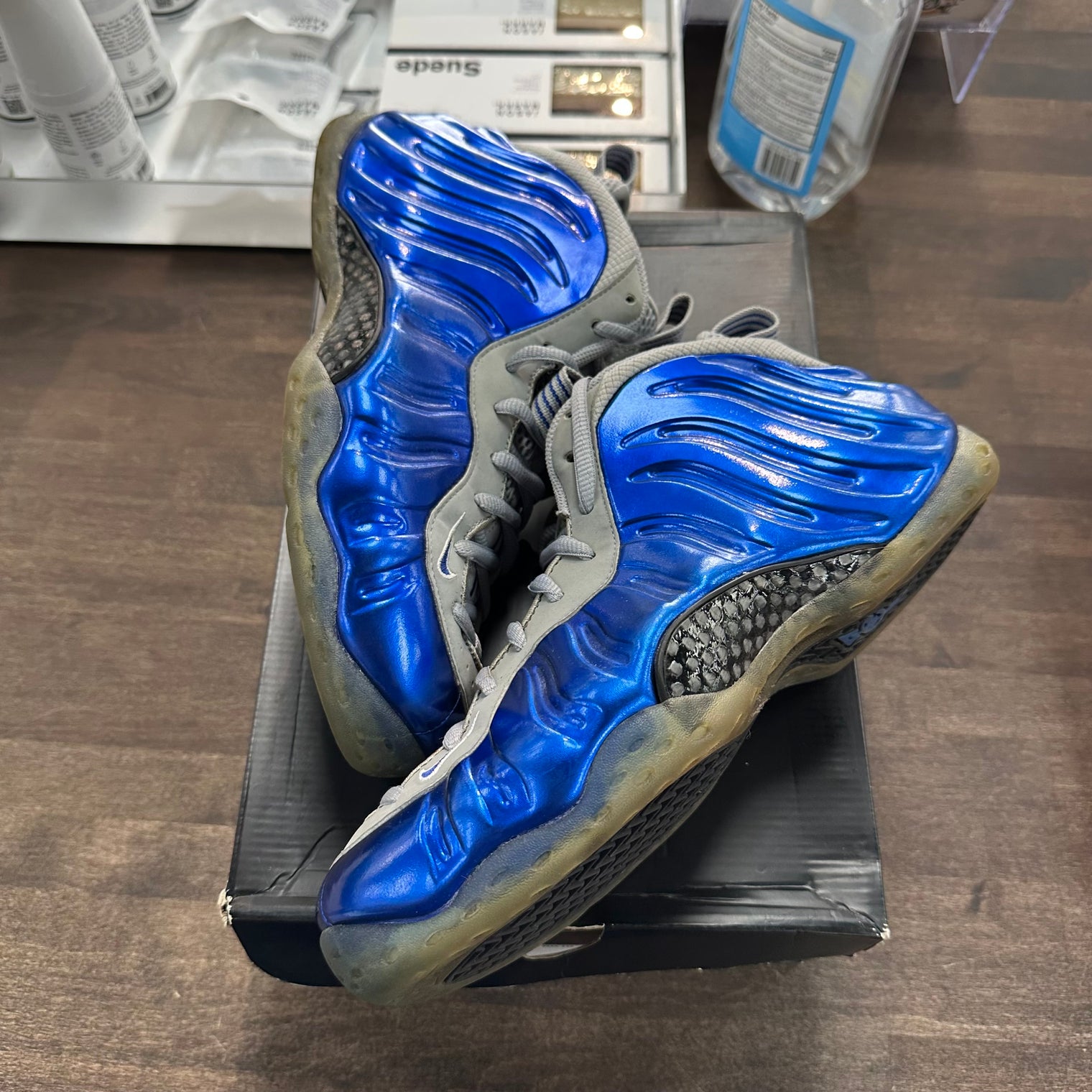 Sport Royal Air Foamposite One (Used, Replacement Box)