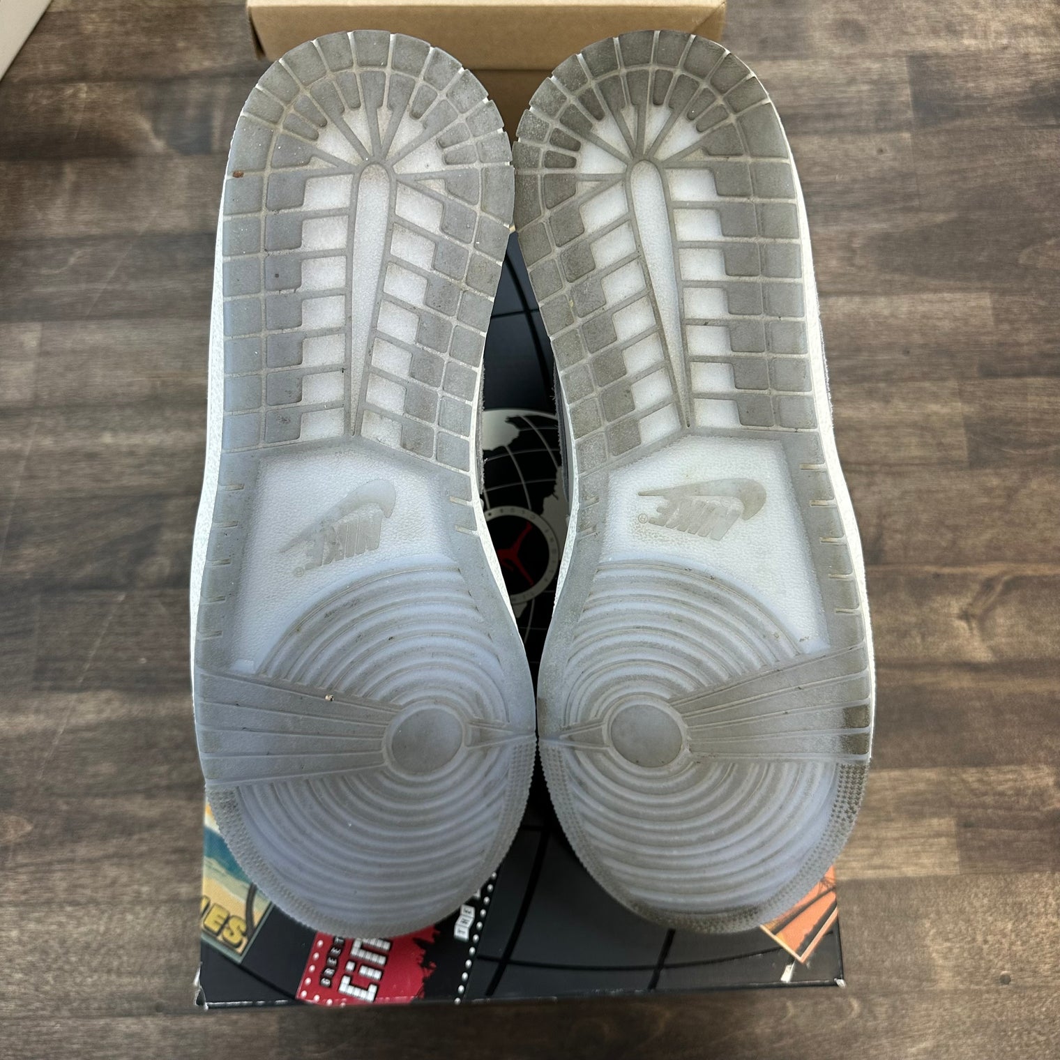 (W) Forget Me Not Nike Air Ship (USED)