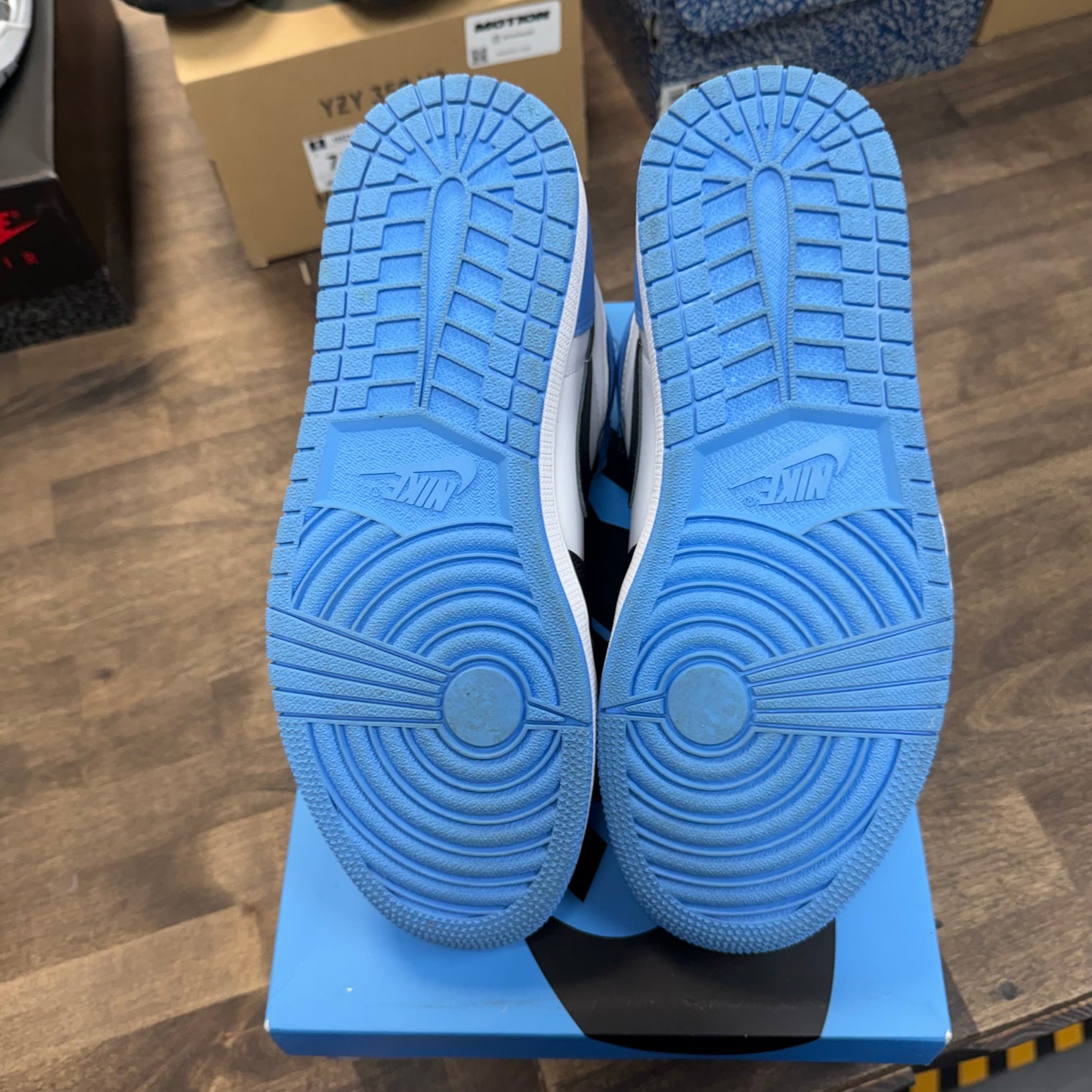 UNC Toe Jordan 1 High (USED)