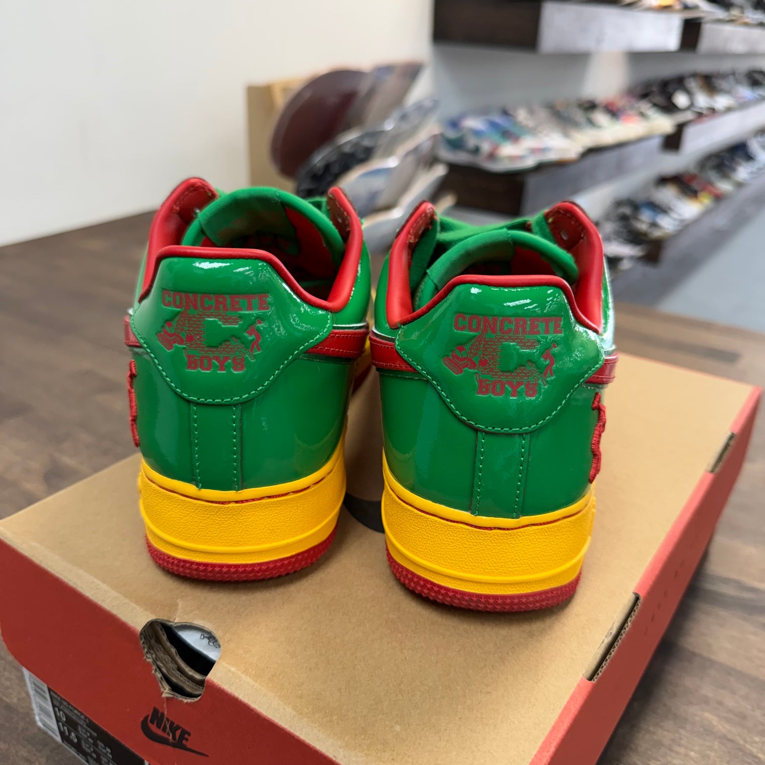 Lil Yachty Concrete Boys Lucky Green Air Force 1 Low (USED)