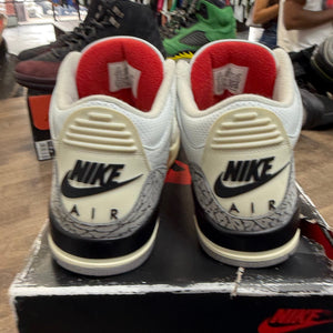 Jordan Reimagined White Cement Jordan 3 Retro (USED) Size 9.5 (Pre-Owned) - Image 4