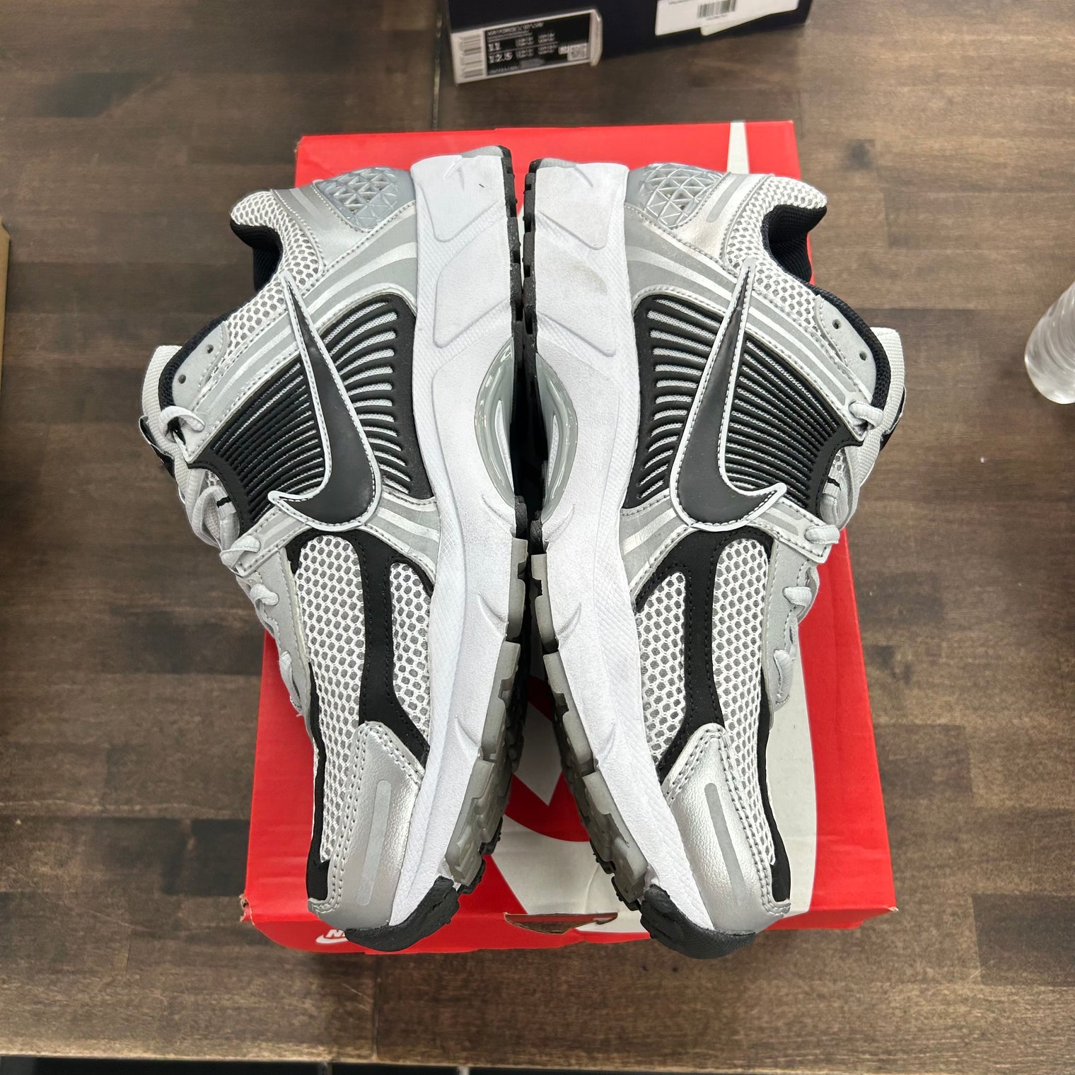 Metallic Silver Black Zoom Vomero 5 (USED)