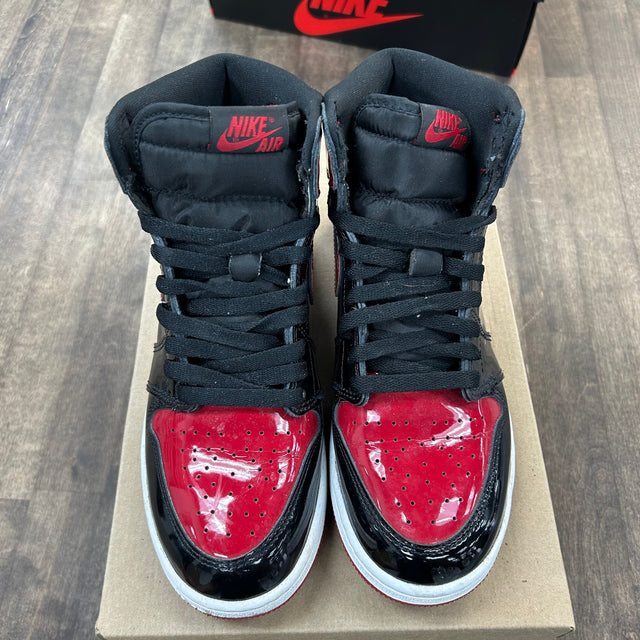 Patent Bred Jordan 1 High (GS) (USED, No Box)