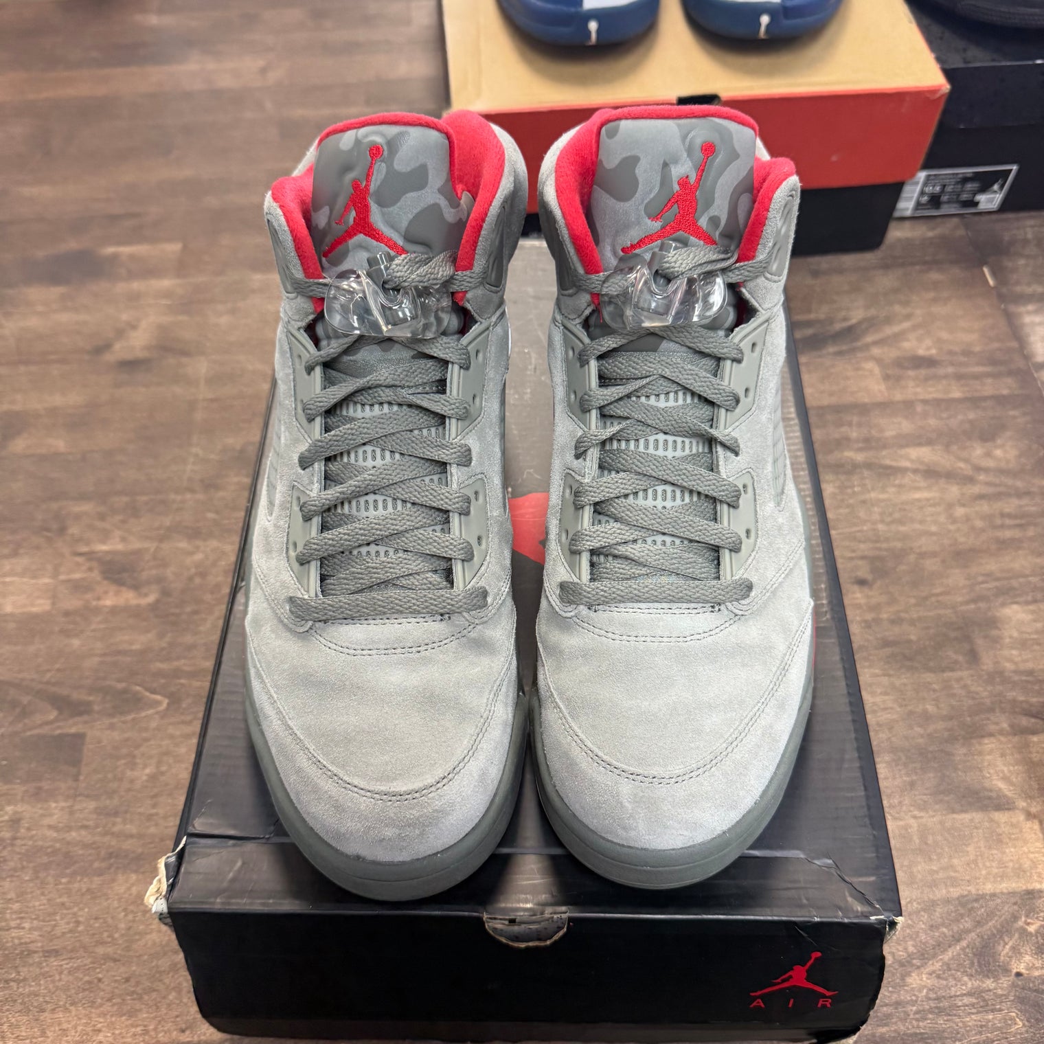 P51 Camo Jordan 5 Retro (USED)