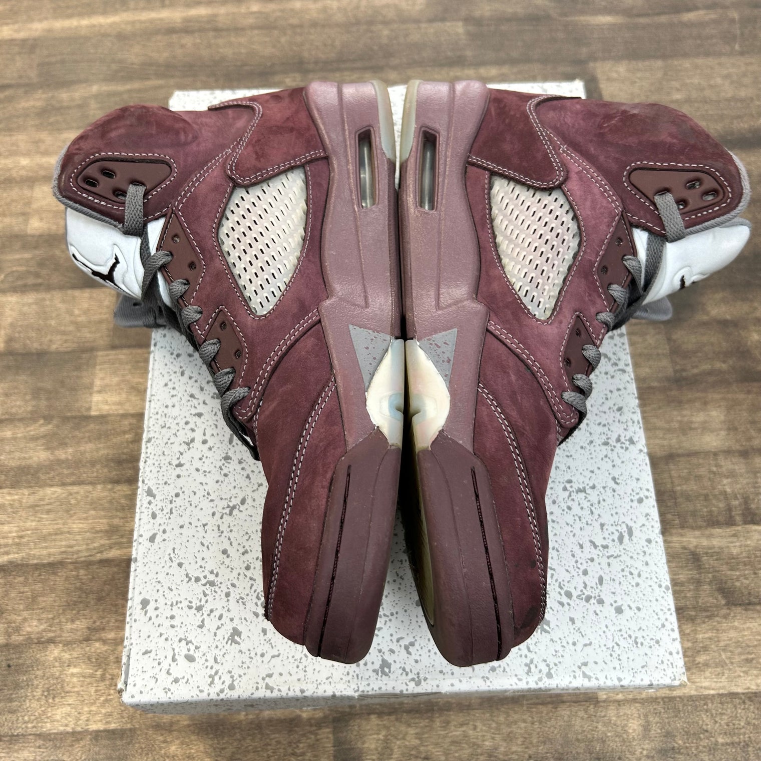 Burgundy Jordan 5 Retro (2023) (USED)