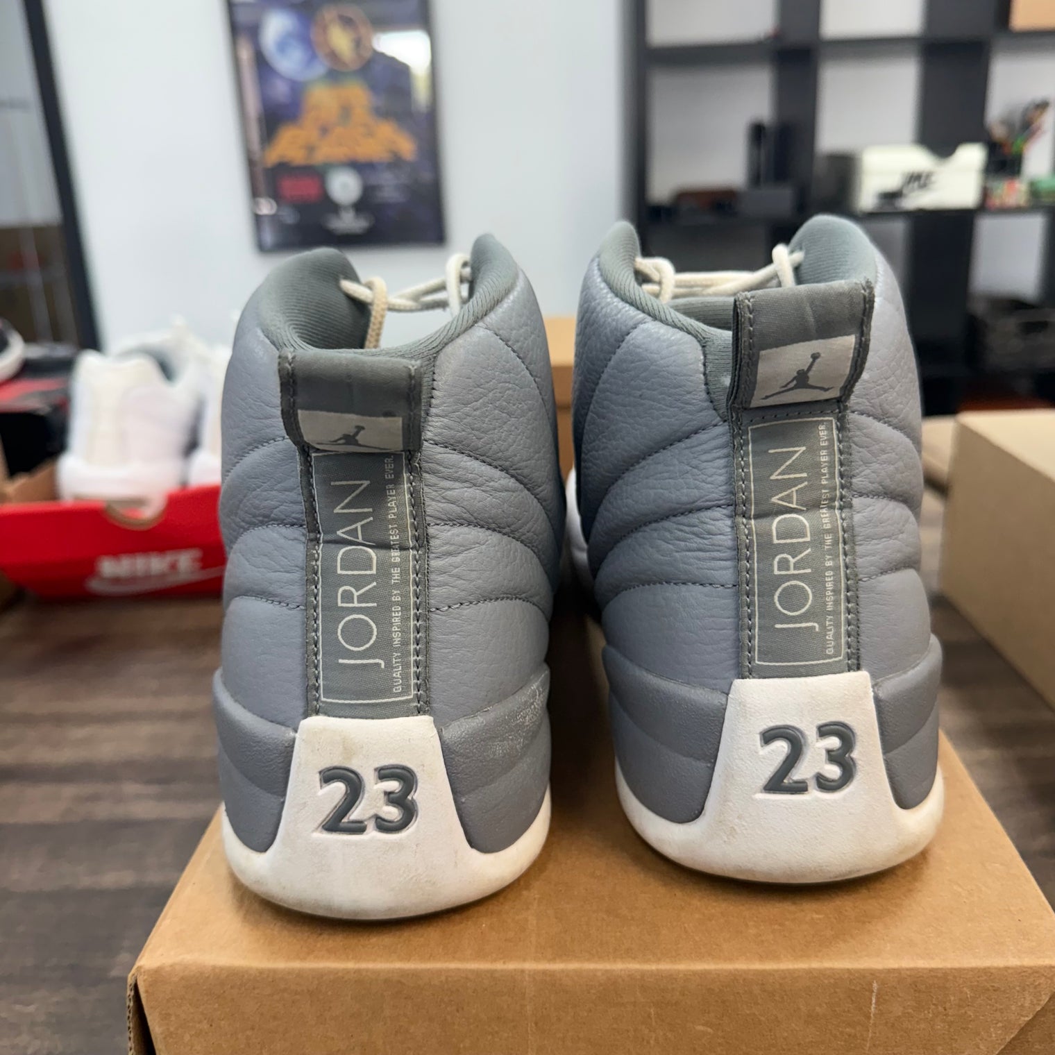 Stealth Jordan 12 Retro (USED,No Box)