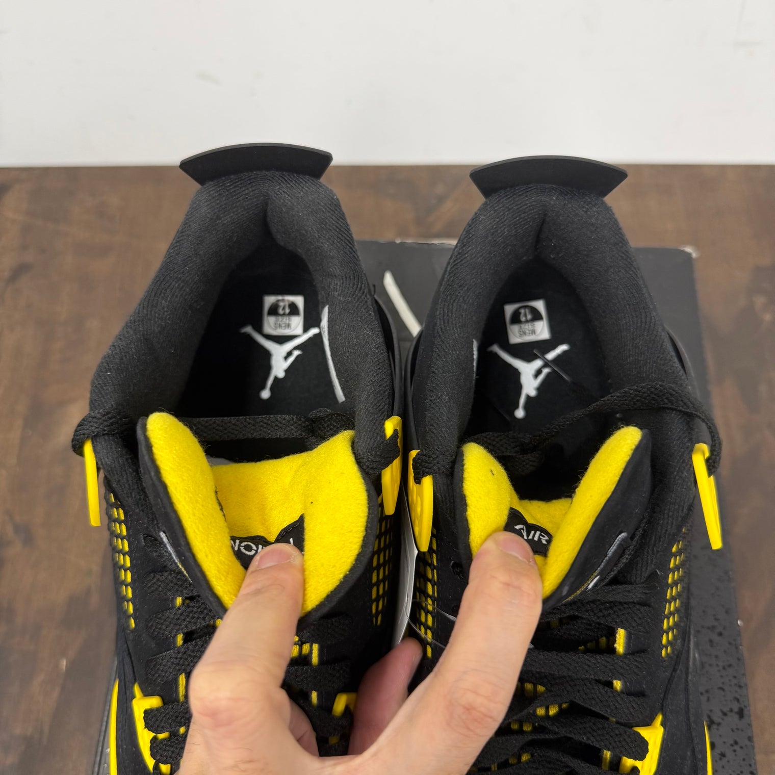Yellow Thunder Jordan 4 Retro (USED)