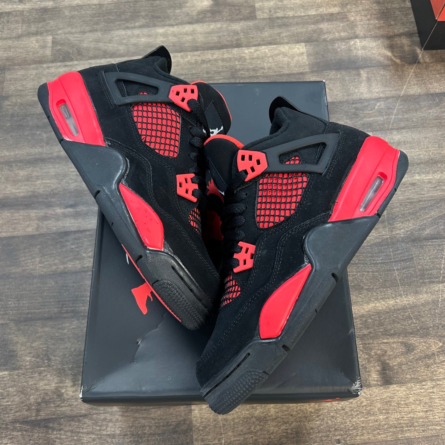 Red Thunder Jordan 4 Retro (GS) (USED)
