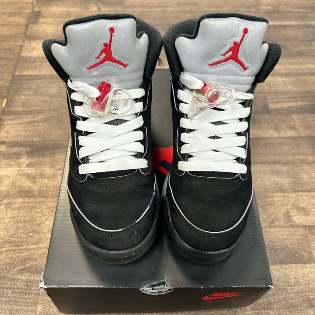 Black Metallic Reimagined Jordan 5 (GS) (USED)
