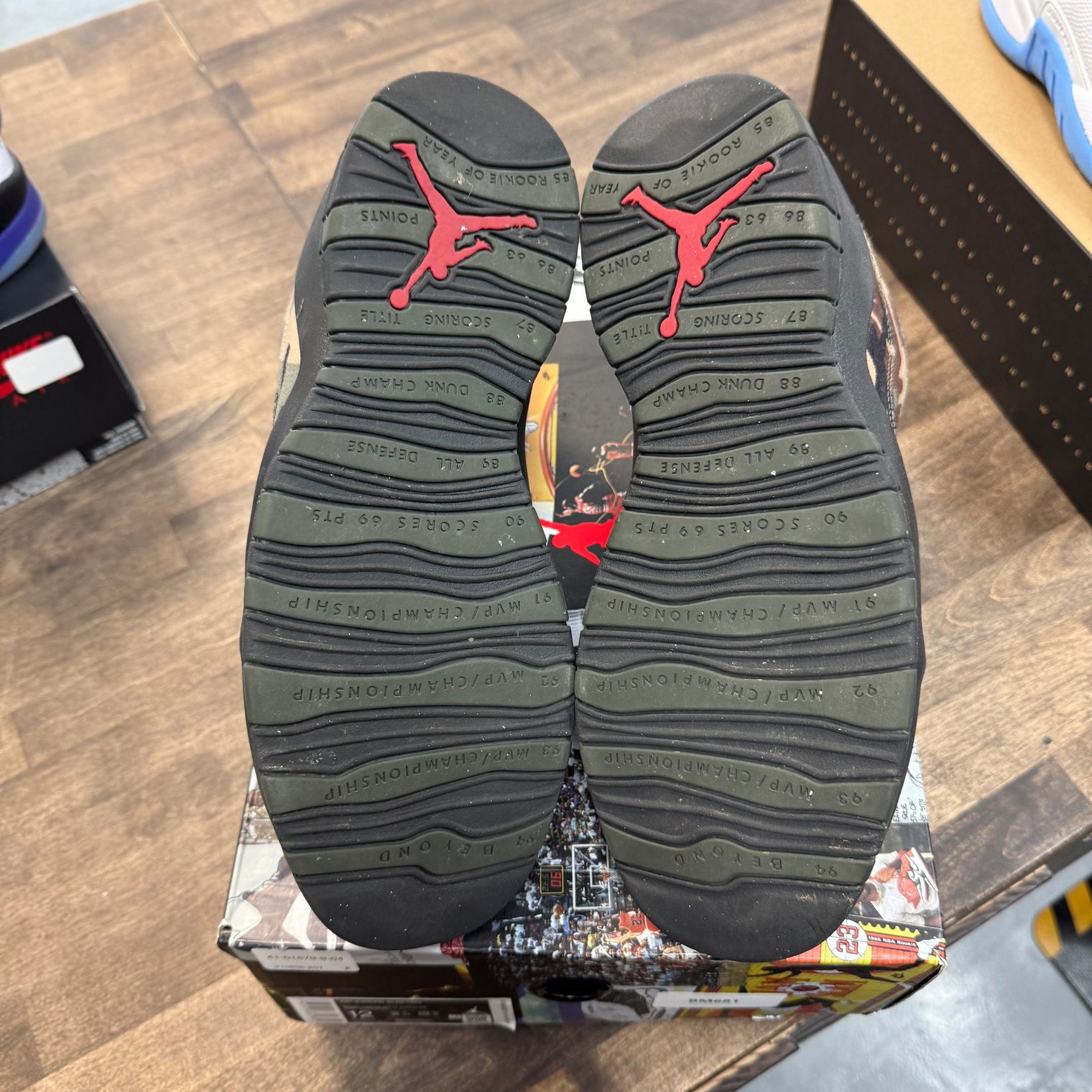 Woodland Camo Jordan 10 Retro (USED)