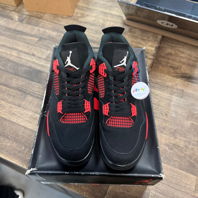 Jordan 4 Retro Red Thunder (US 11.5) (Lightly Worn)