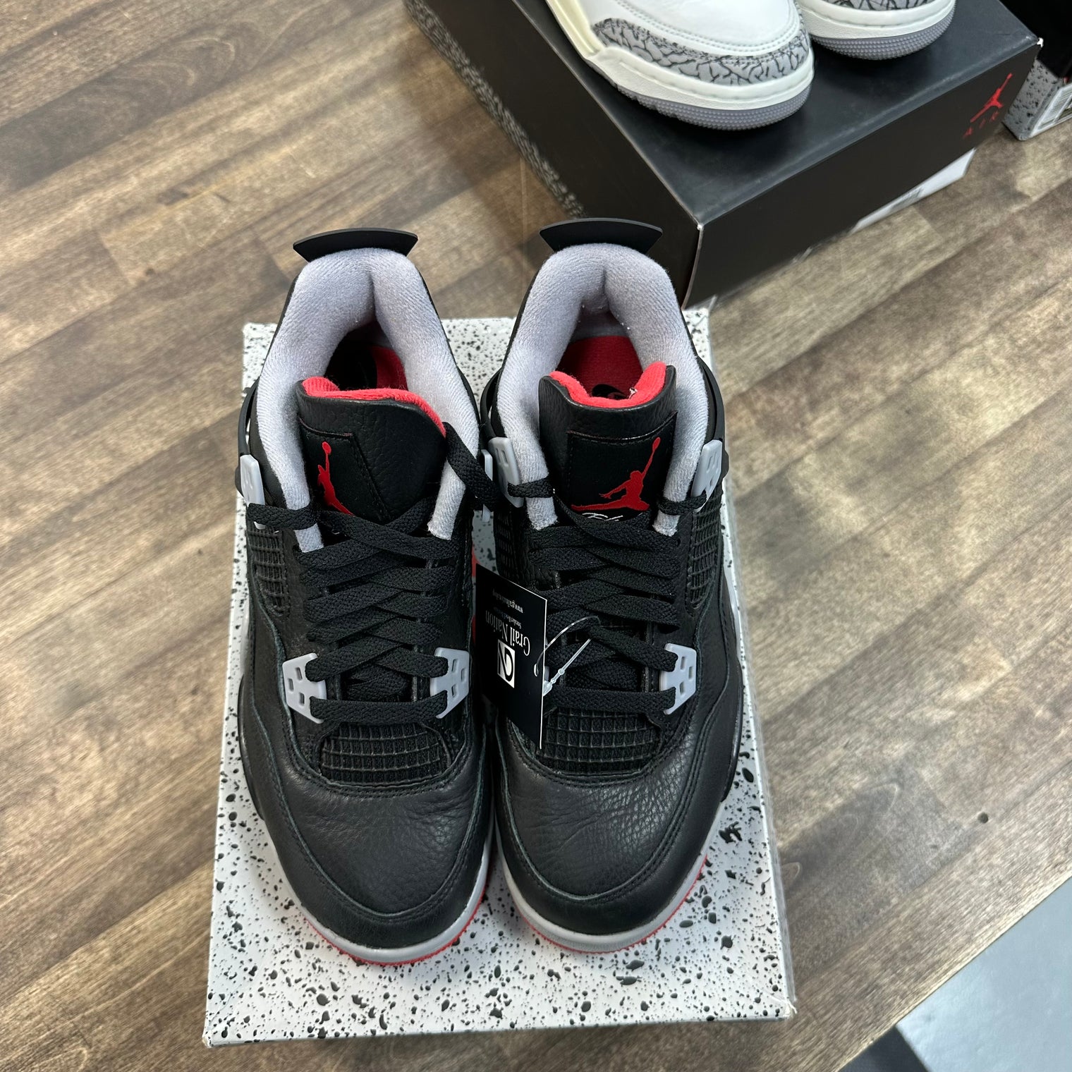 Bred Reimagined Jordan 4 Retro (GS) (USED)